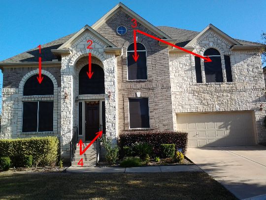 Solar Screen Austin TX Window Installation Illustration 001